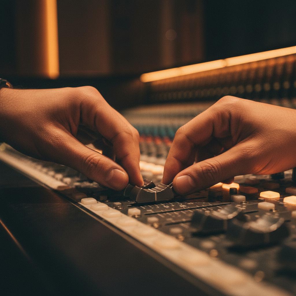 Ajustando Faders